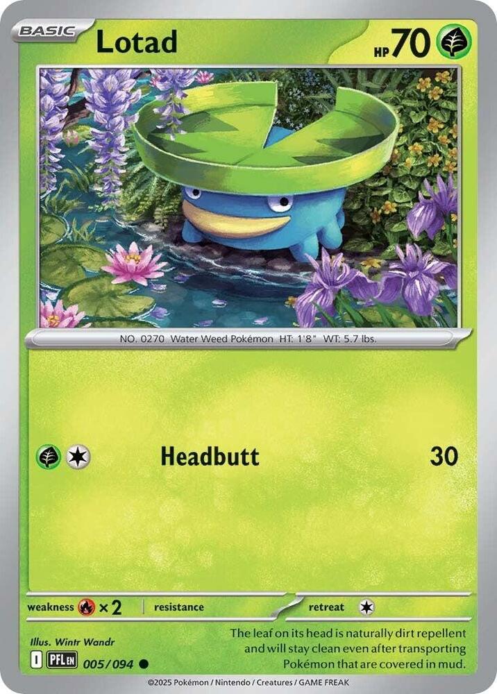 Lotad #5 - Phantasmal Flames