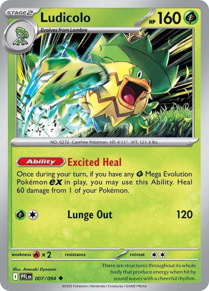 Ludicolo #7 - Phantasmal Flames