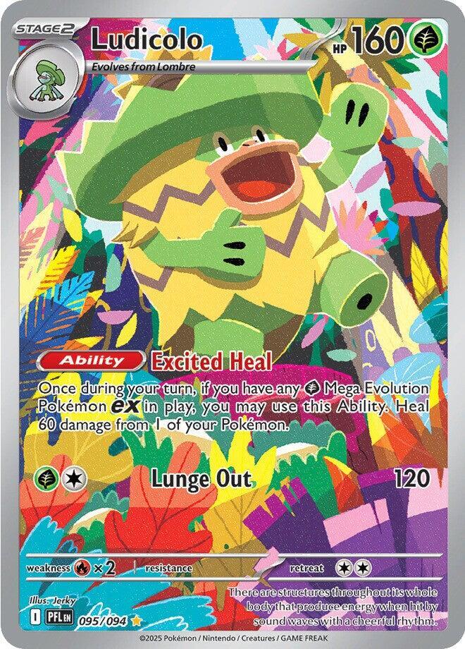 Ludicolo #95 - Phantasmal Flames