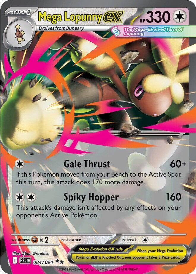 Mega Lopunny ex #84 - Phantasmal Flames