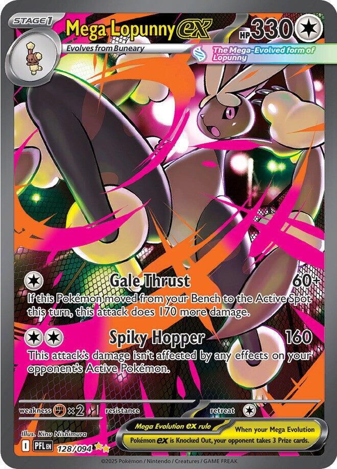 Mega Lopunny ex #128 - Phantasmal Flames