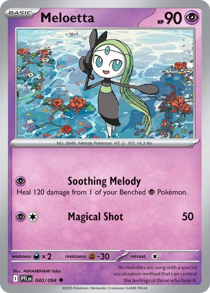 Meloetta #40 - Phantasmal Flames