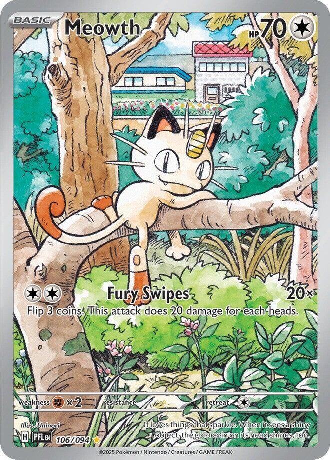 Meowth #106 - Phantasmal Flames