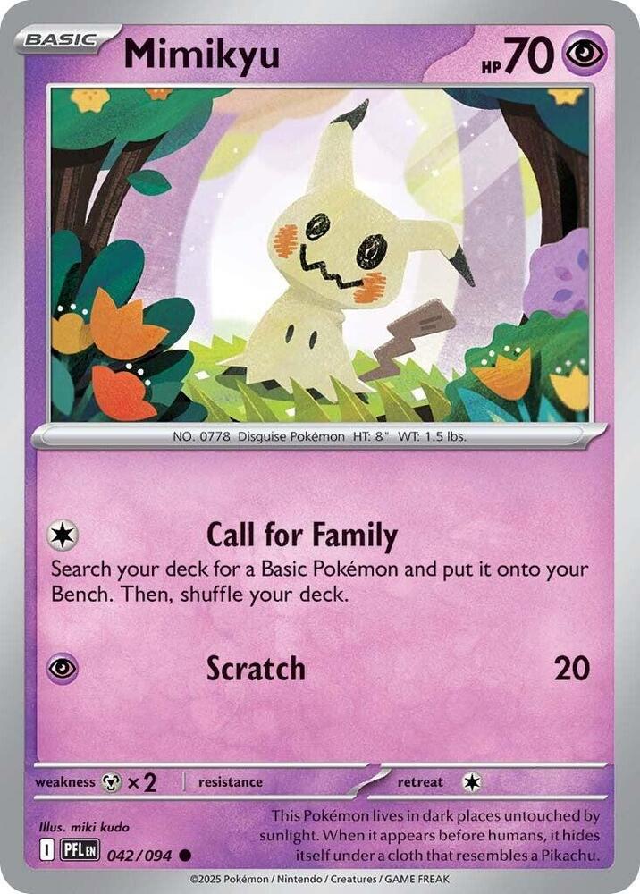 Mimikyu #42 - Phantasmal Flames