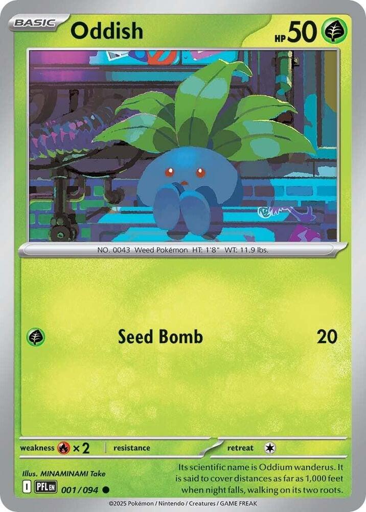 Oddish #1 - Phantasmal Flames