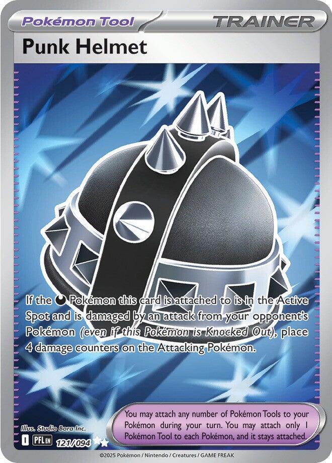 Punk Helmet #121 - Phantasmal Flames