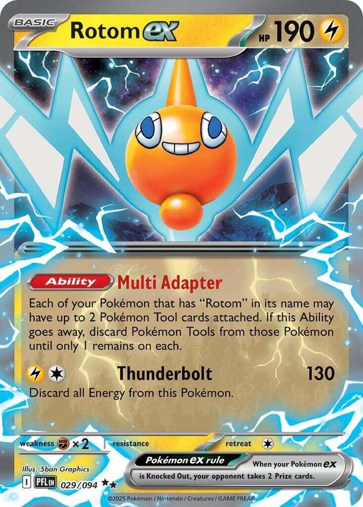 Rotom ex #29 - Phantasmal Flames