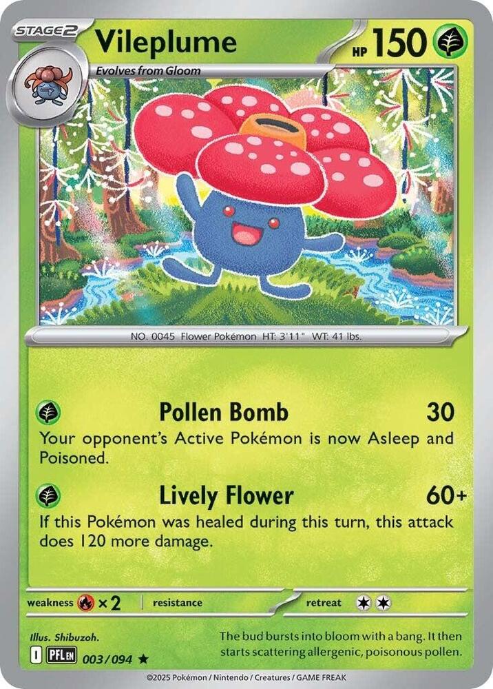 Vileplume #3 - Phantasmal Flames