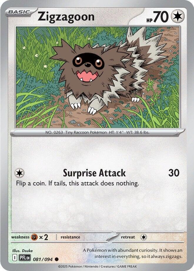 Zigzagoon #81 - Phantasmal Flames