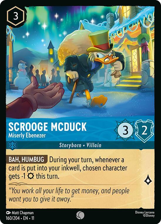 Scrooge McDuck - Miserly Ebenezer #160 - Winterspell