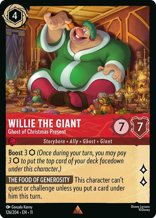 Willie the Giant - Ghost of Christmas Present #126 - Winterspell