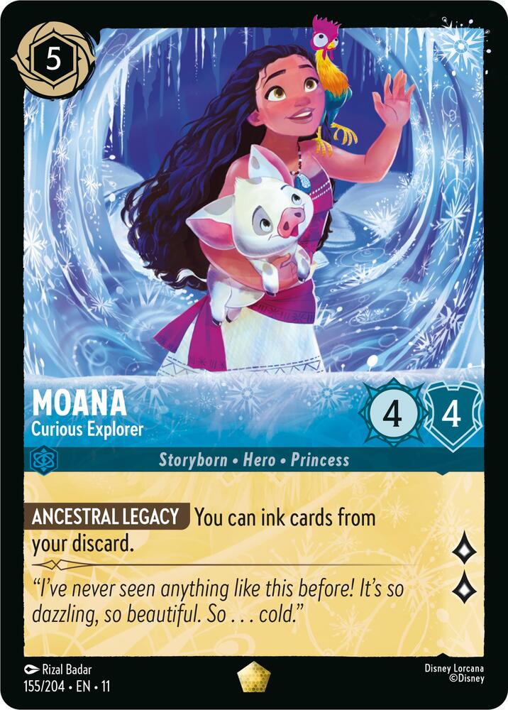 Moana - Curious Explorer #155 - Winterspell