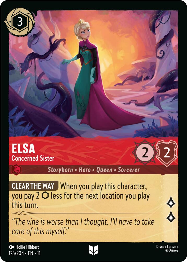 Elsa - Concerned Sister #125 - Winterspell