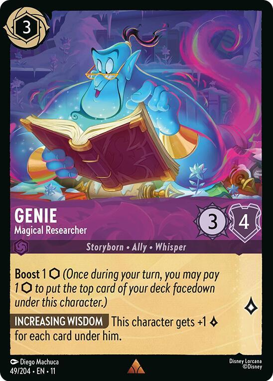Genie - Magical Researcher #49 - Winterspell