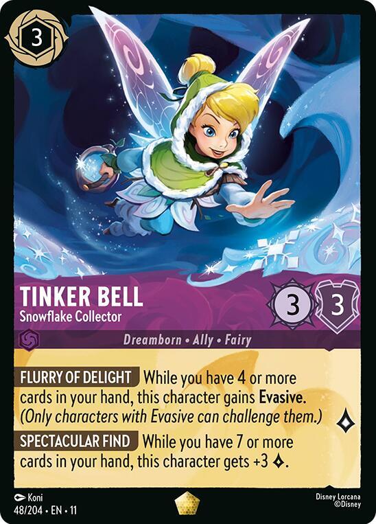 Tinker Bell - Snowflake Collector #48 - Winterspell
