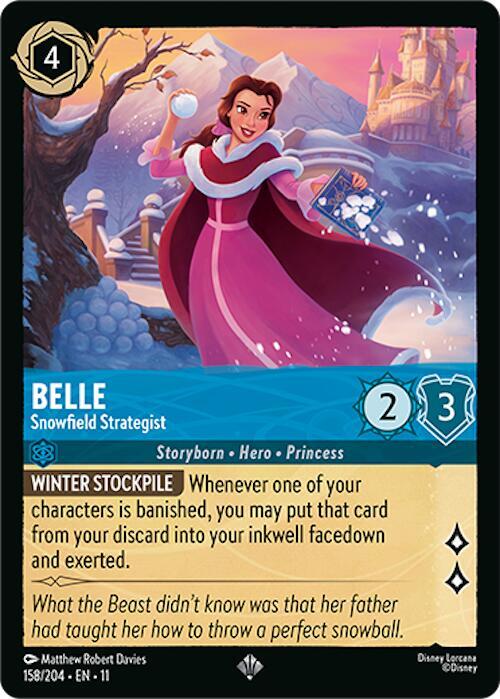 Belle - Snowfield Strategist #158 - Winterspell