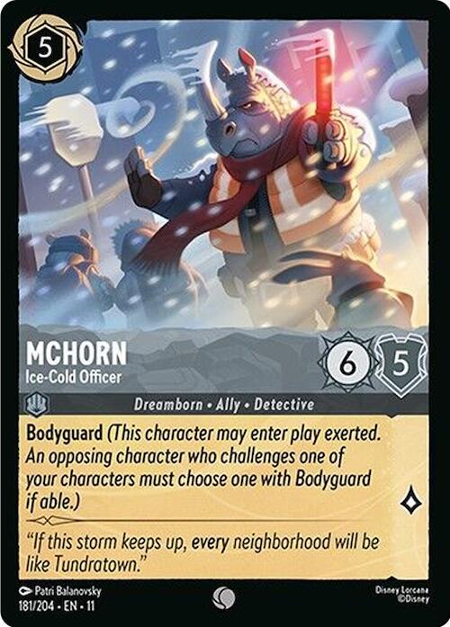 McHorn - Ice-Cold Officer #181 - Winterspell