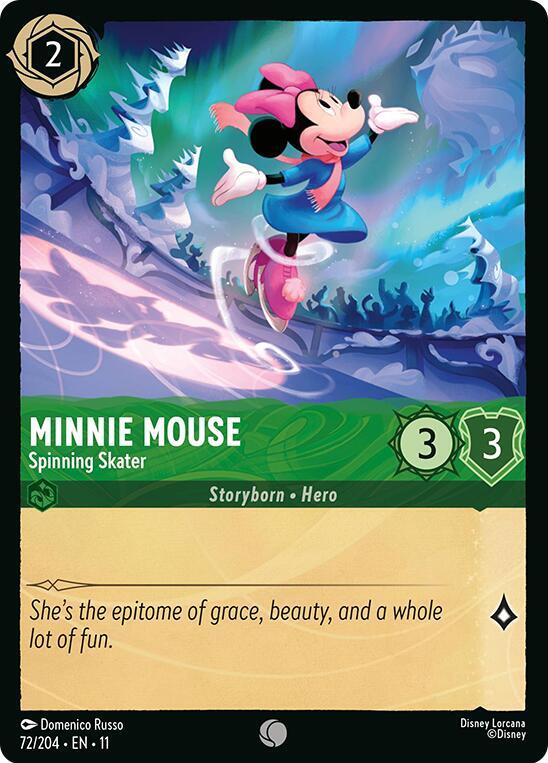 Minnie Mouse - Spinning Skater #72 - Winterspell