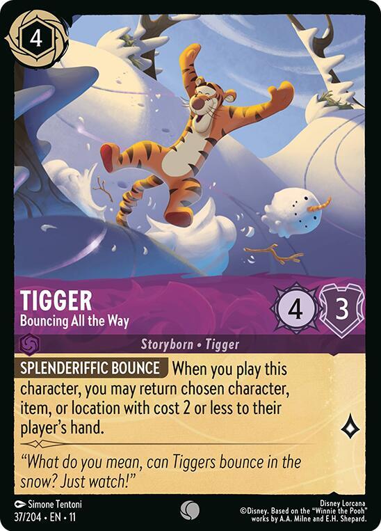Tigger - Bouncing All the Way #37 - Winterspell