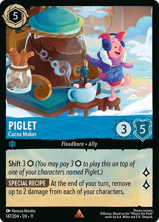 Piglet - Cocoa Maker #147 - Winterspell