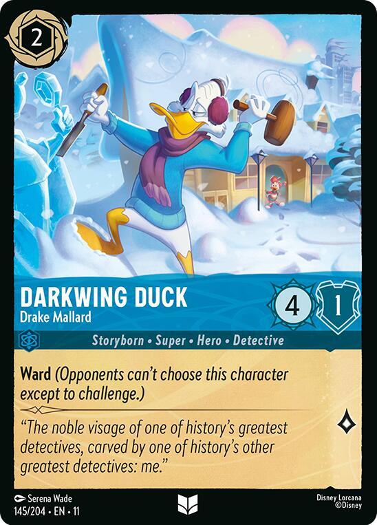 Darkwing Duck - Drake Mallard #145 - Winterspell