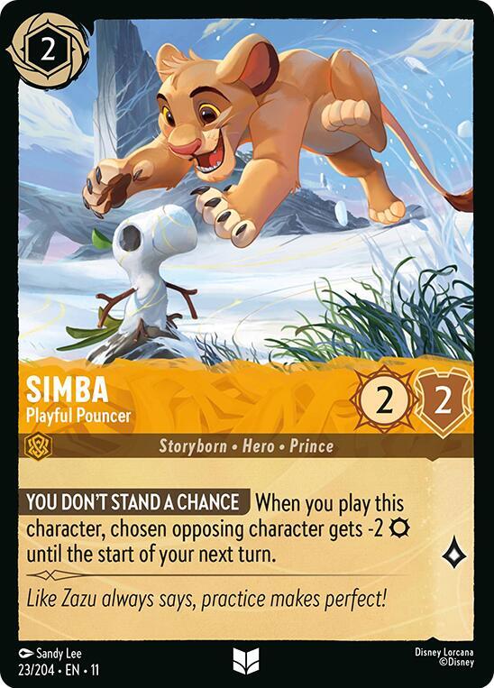 Simba - Playful Pouncer #23 - Winterspell