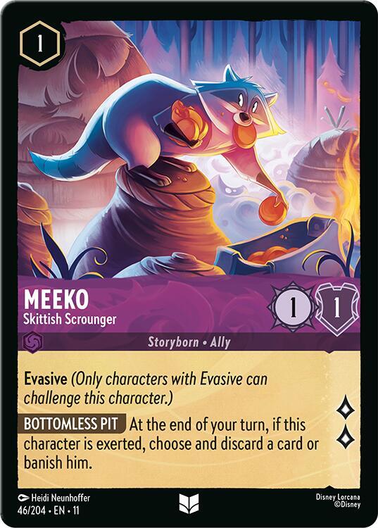 Meeko - Skittish Scrounger #46 - Winterspell