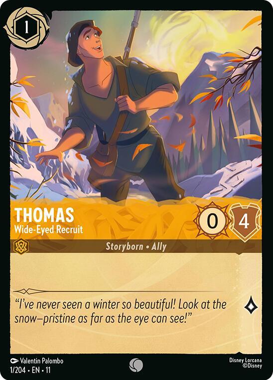 Thomas - Wide-Eyed Recruit #1 - Winterspell
