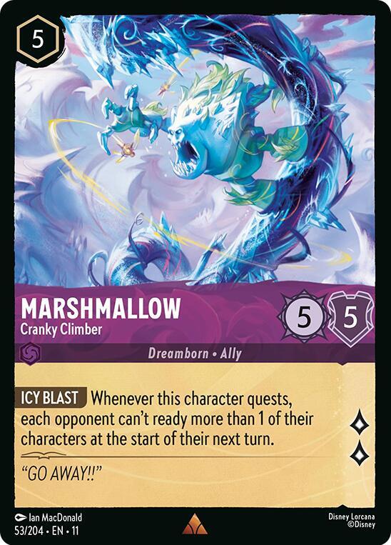 Marshmallow - Cranky Climber #53 - Winterspell