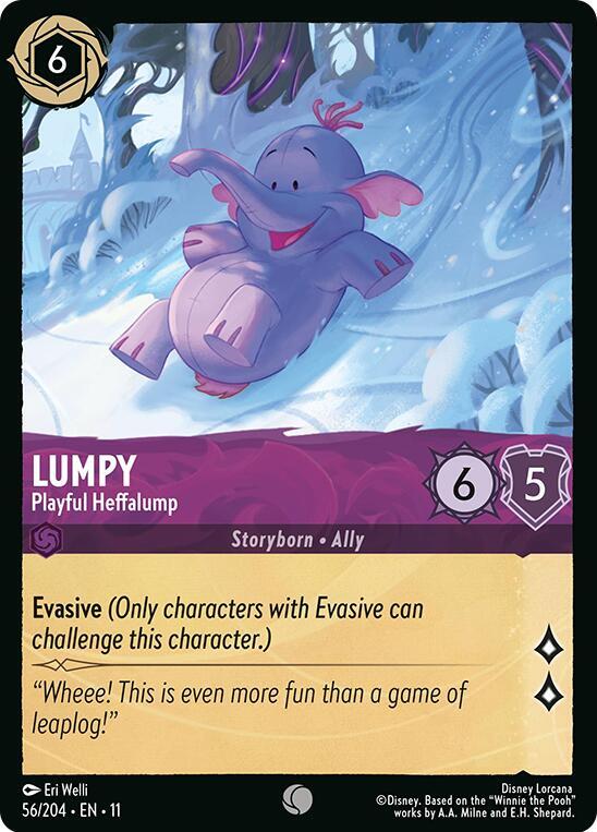Lumpy - Playful Heffalump #56 - Winterspell