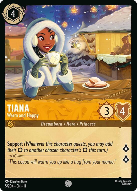 Tiana - Warm and Happy #5 - Winterspell