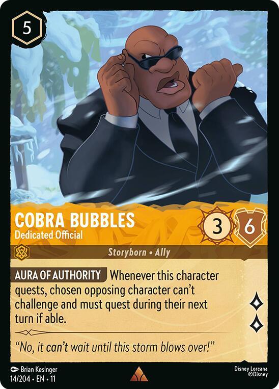 Cobra Bubbles - Dedicated Official #14 - Winterspell