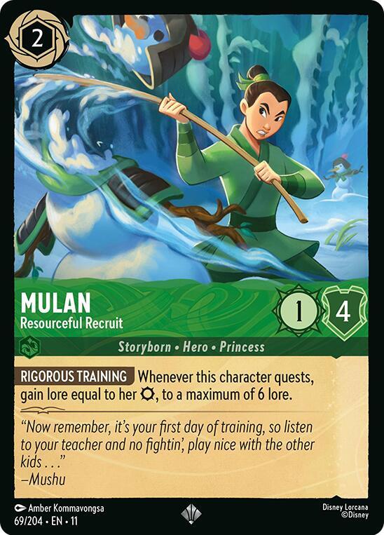 Mulan - Resourceful Recruit #69 - Winterspell