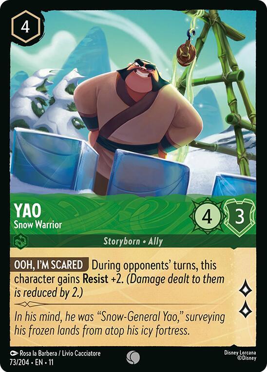 Yao - Snow Warrior #73 - Winterspell
