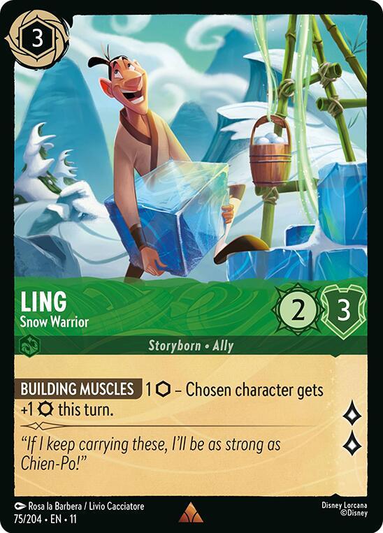 Ling - Snow Warrior #75 - Winterspell
