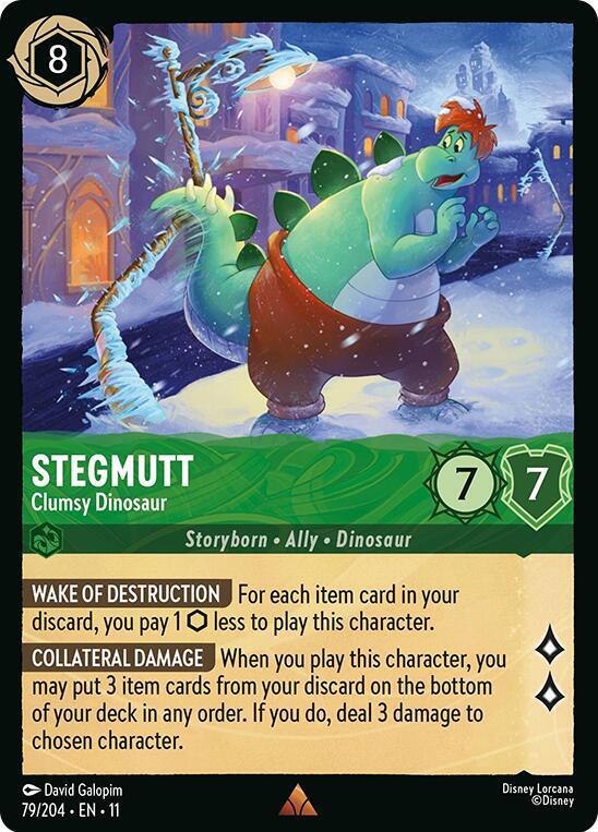 Stegmutt - Clumsy Dinosaur #79 - Winterspell