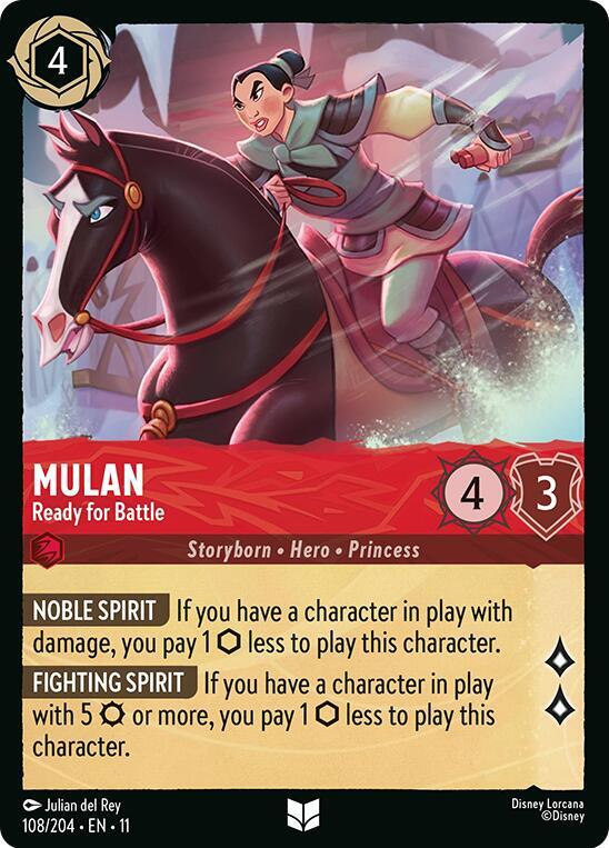 Mulan - Ready for Battle #108 - Winterspell