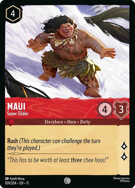Maui - Snow Slider #109 - Winterspell