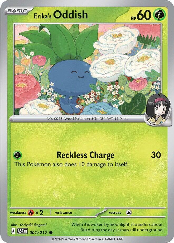 Erika's Oddish #1 - Ascended Heroes