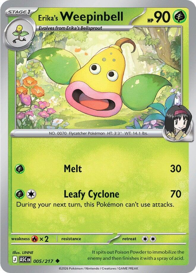 Erika's Weepinbell #5 - Ascended Heroes