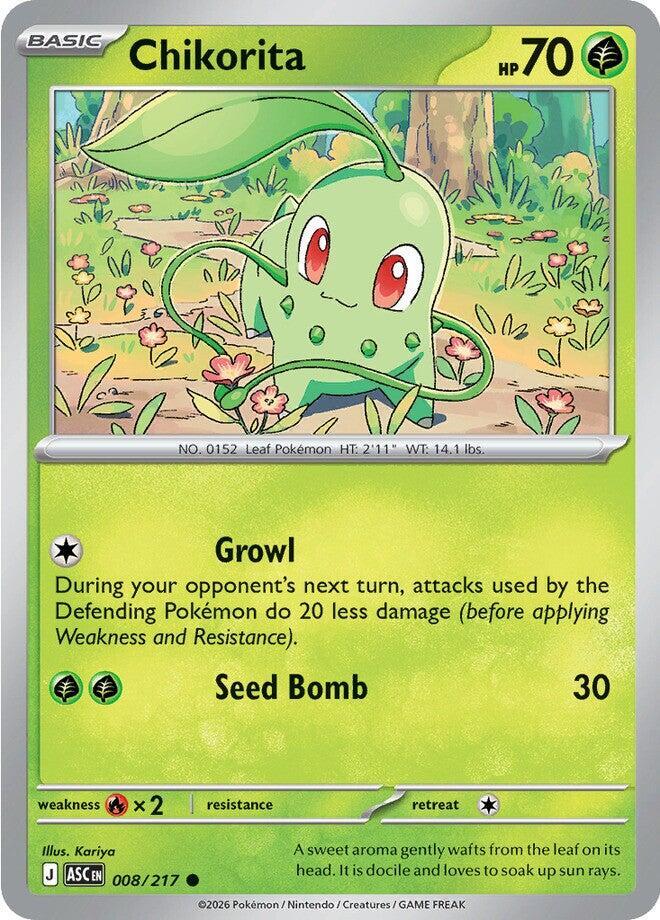 Chikorita #8 - Ascended Heroes