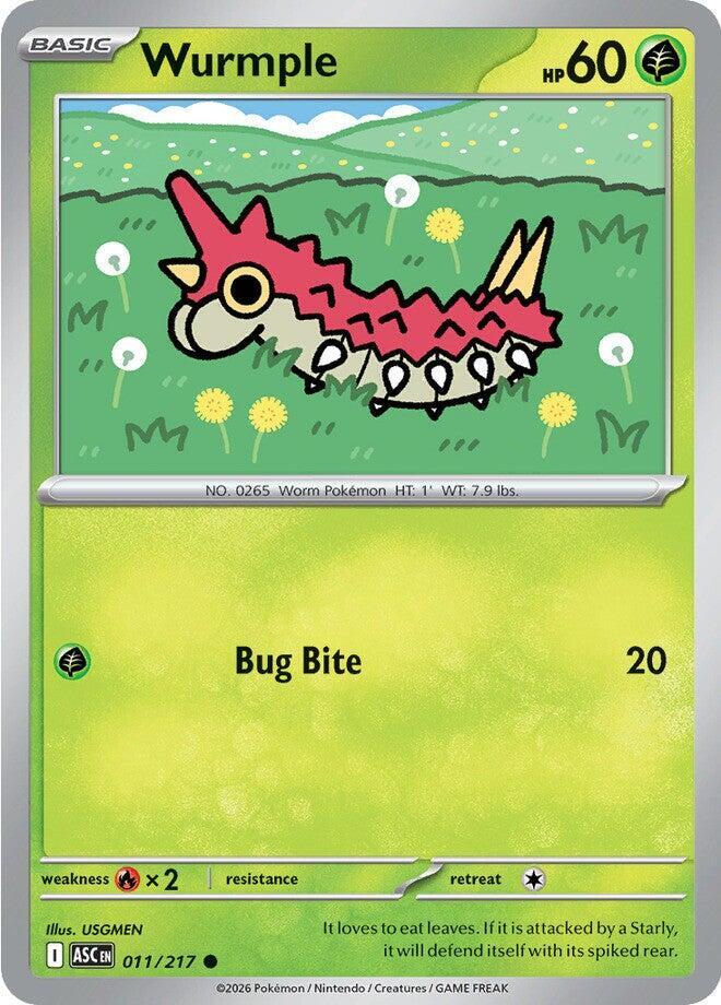 Wurmple #11 - Ascended Heroes