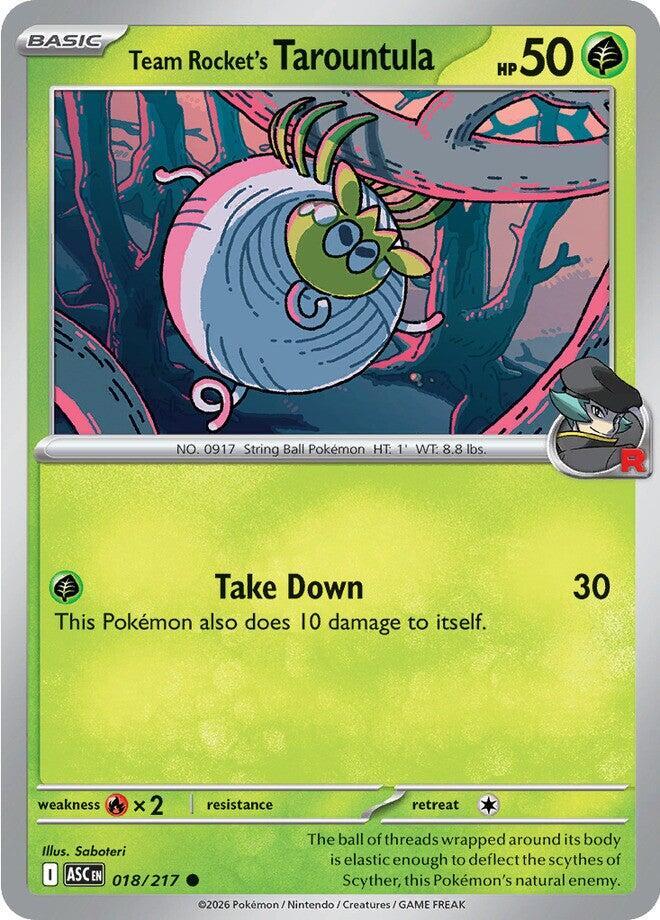 Team Rocket's Tarountula #18 - Ascended Heroes