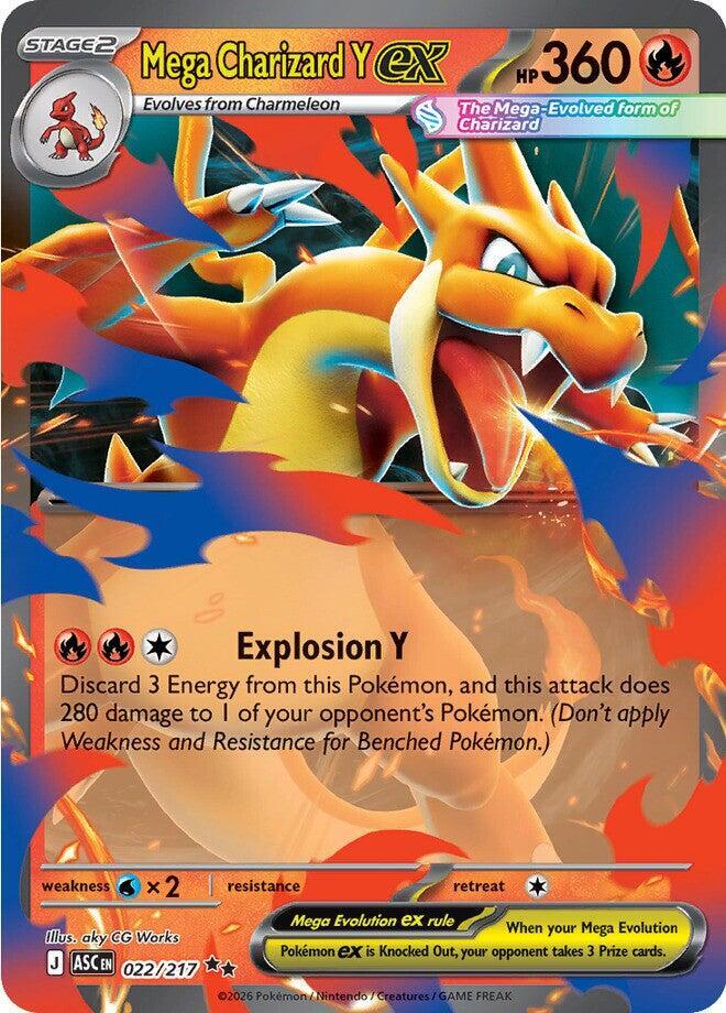 Mega Charizard Y ex #22 - Ascended Heroes