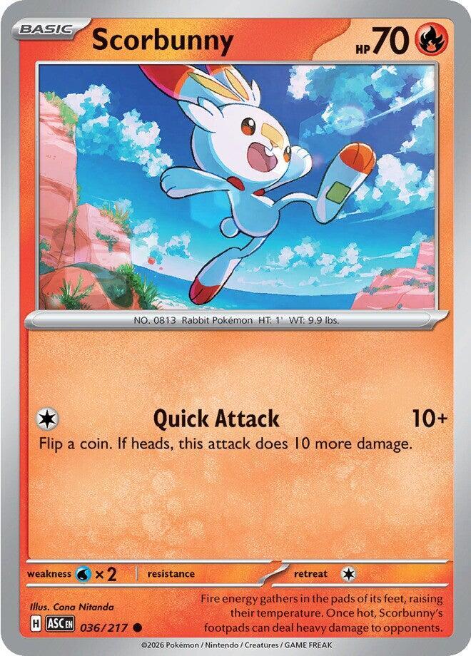 Scorbunny #36 - Ascended Heroes