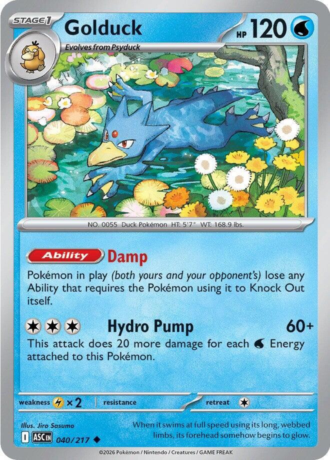 Golduck #40 - Ascended Heroes