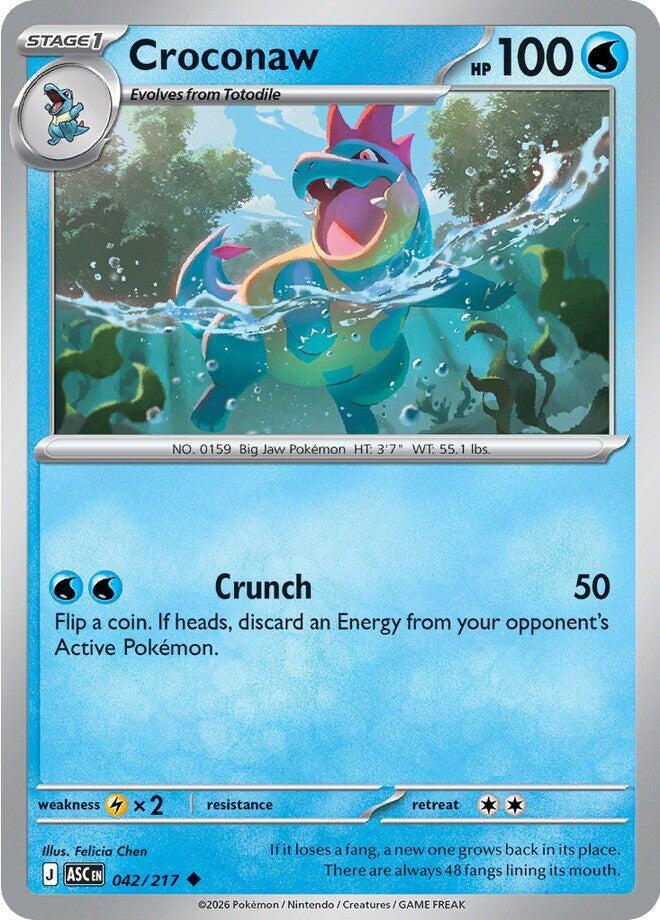 Croconaw #42 - Ascended Heroes