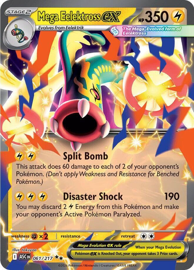 Mega Eelektross ex #61 - Ascended Heroes