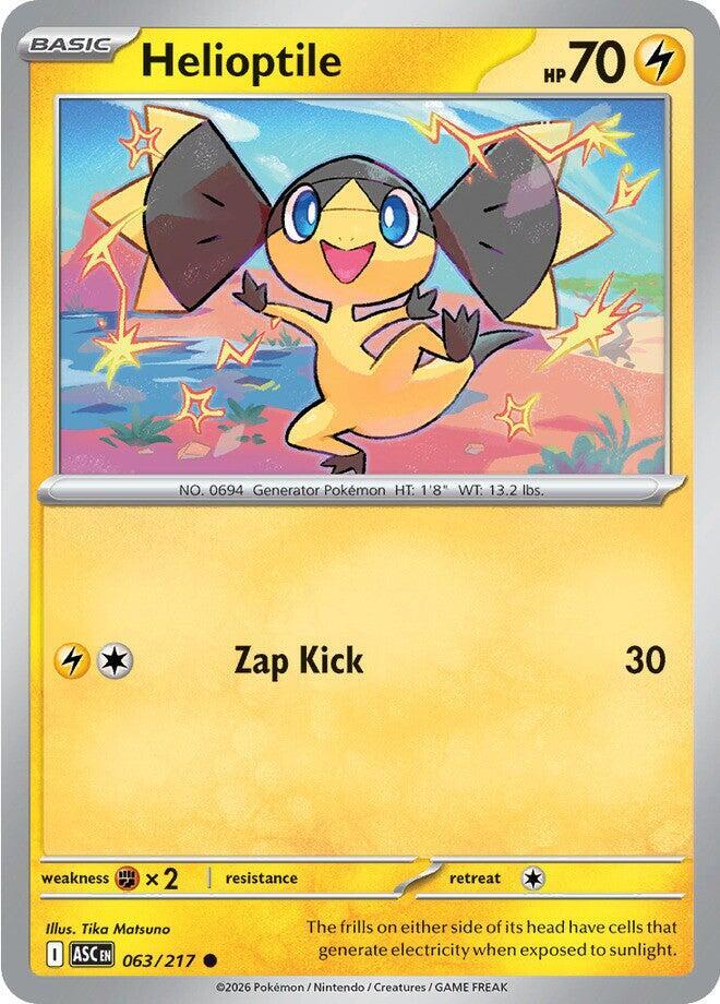 Helioptile #63 - Ascended Heroes