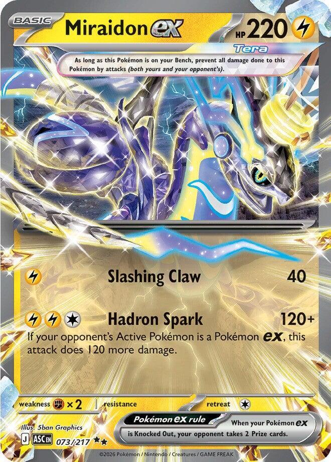 Miraidon ex #73 - Ascended Heroes